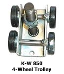 Kwick Wall 850 4 Wheel Trolley