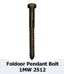 Foldoor Pendant Bolt 1MW 2512