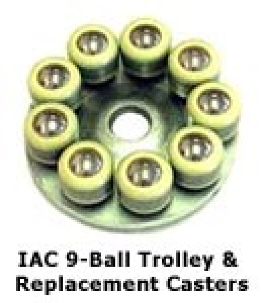 IAC 9-Ball Trolley & Replacement Casters