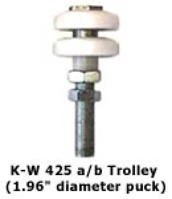 K-W 425 a/b Trolley (1.96″ diameter puck)