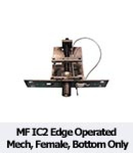 MF IC2 Edge Operated Mech, Female, Bottom Only